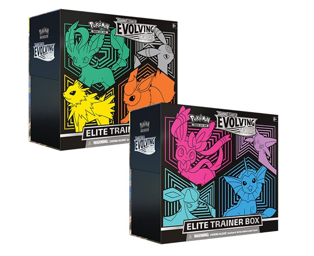 Pokémon Sword & Shield Evolving Skies Elite Trainer Box – SPORTS