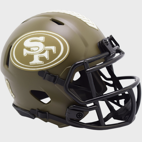 San Francisco 49ers Replica Throwback Helmet 64-95