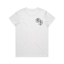 Load image into Gallery viewer, Women&#39;s Our Public Old English Tee - White
