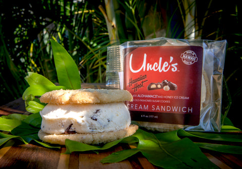 Hawaiian Host Dark Chocolate AlohaMacs® Ice Cream Sandwich