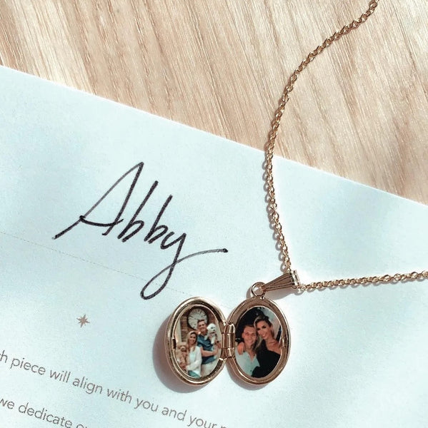 Photo Projection Heart Necklace – Necklace With Photo Inside