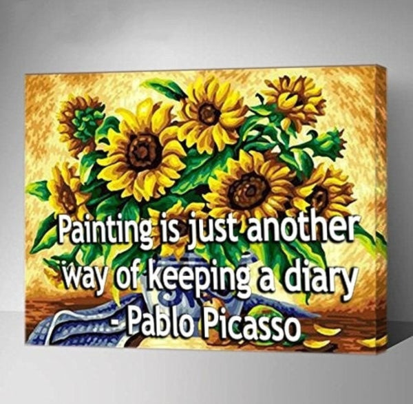 Quote about painting from Picasso
