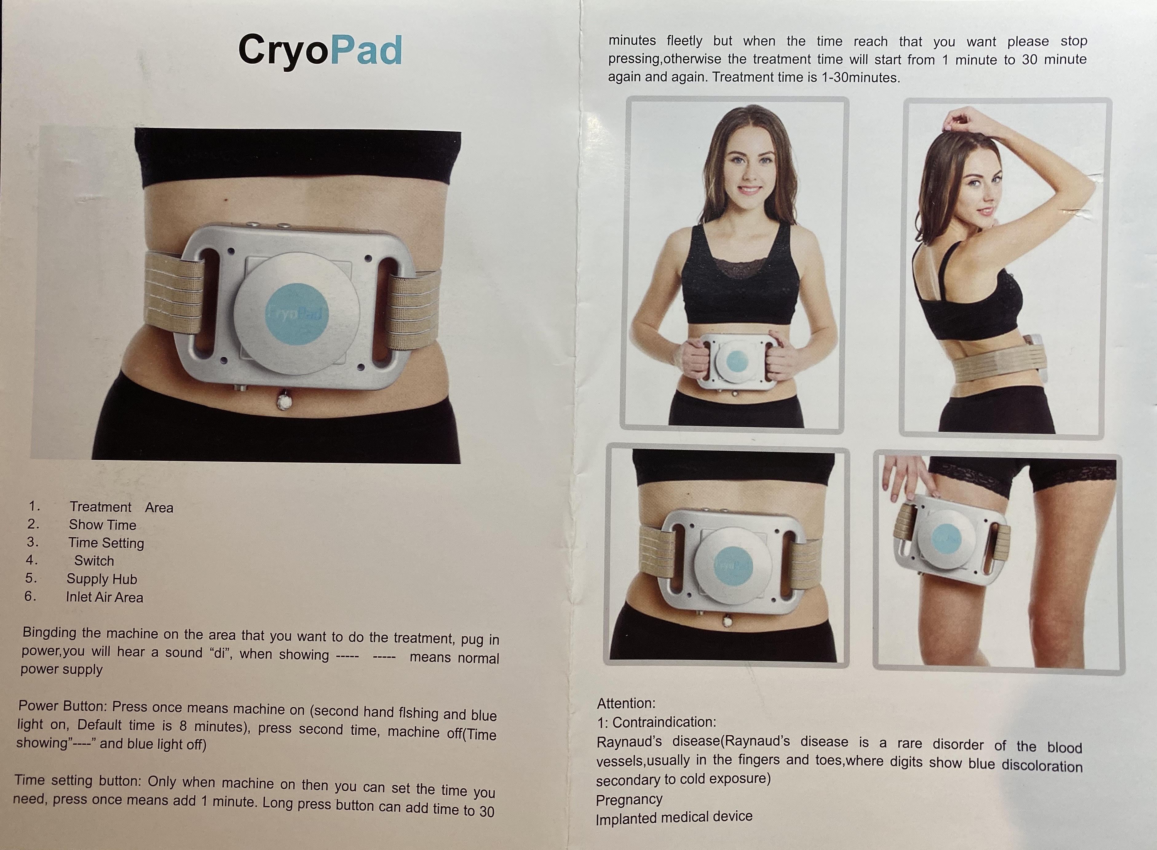 Portable Fat Freeze Cryolipolysis Slimming & Shaping Device For Home Use - iAgeless Beauty