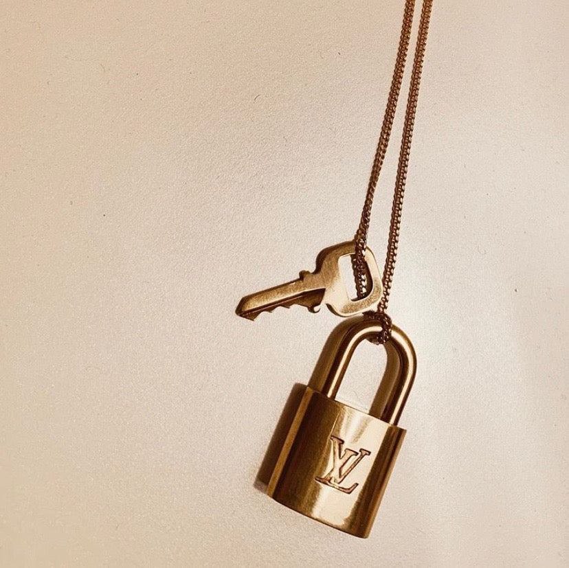 LV Lock Key Necklace – The Love Of Luxury
