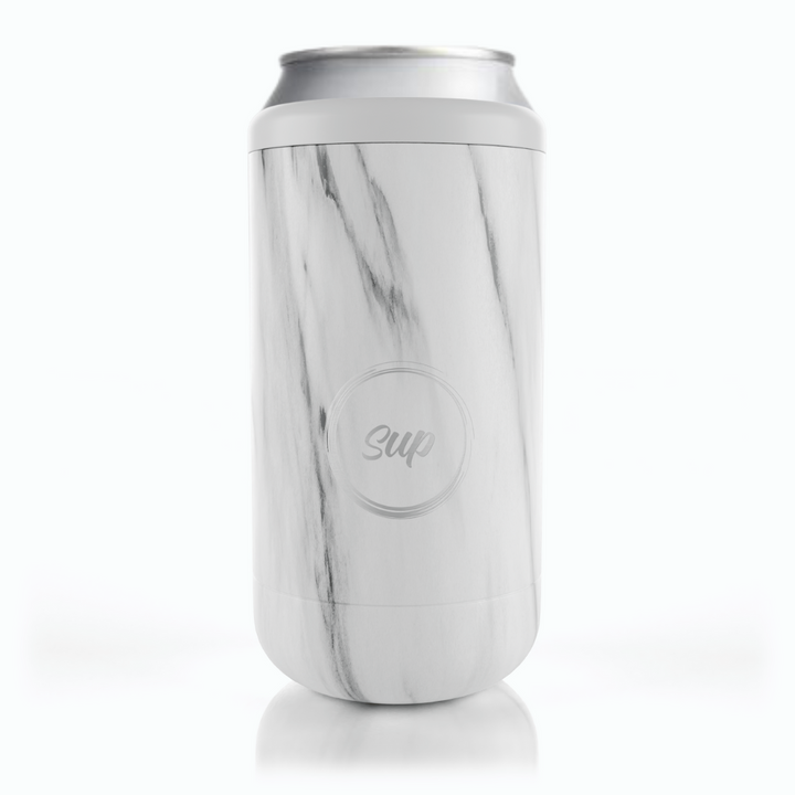 Stainless Steel Wine Tumbler — White Confetti Box