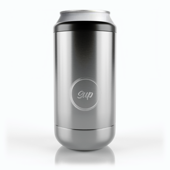 Sup Insulated Wine Tumbler Cup Stainless Steel White – Sup Drinkware