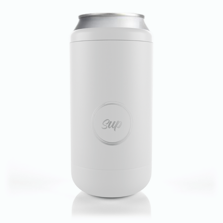 Stainless Steel Wine Tumbler — White Confetti Box