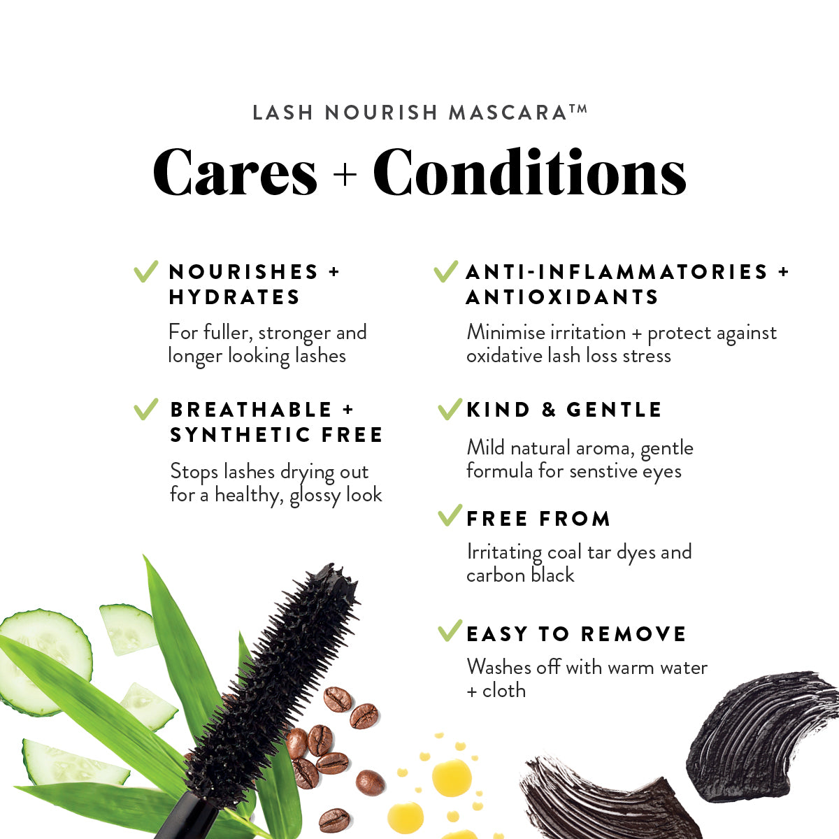 natural mascara lash nourish benefits