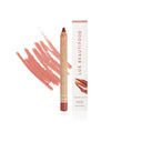 Luk Beautifood Natural Lipstick Crayon & lip liner in Nude shade Caramel Kiss. Vegan. Sustainable Packaging.