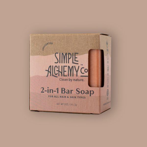 2-in-1 Bar Soap | Shampoo + Body Bar Soap