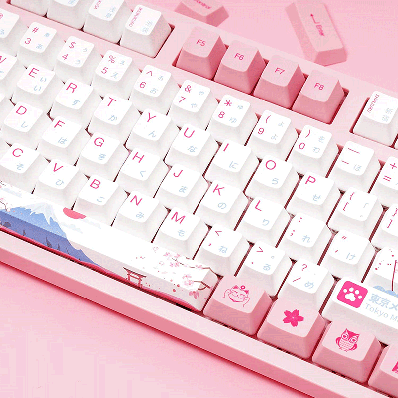 akko tokyo world tour keycaps