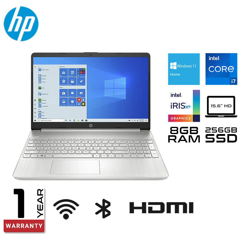 HP laptop 15.6 " HD Intel i7-165G7 RAM 256GB - GameXtremePH