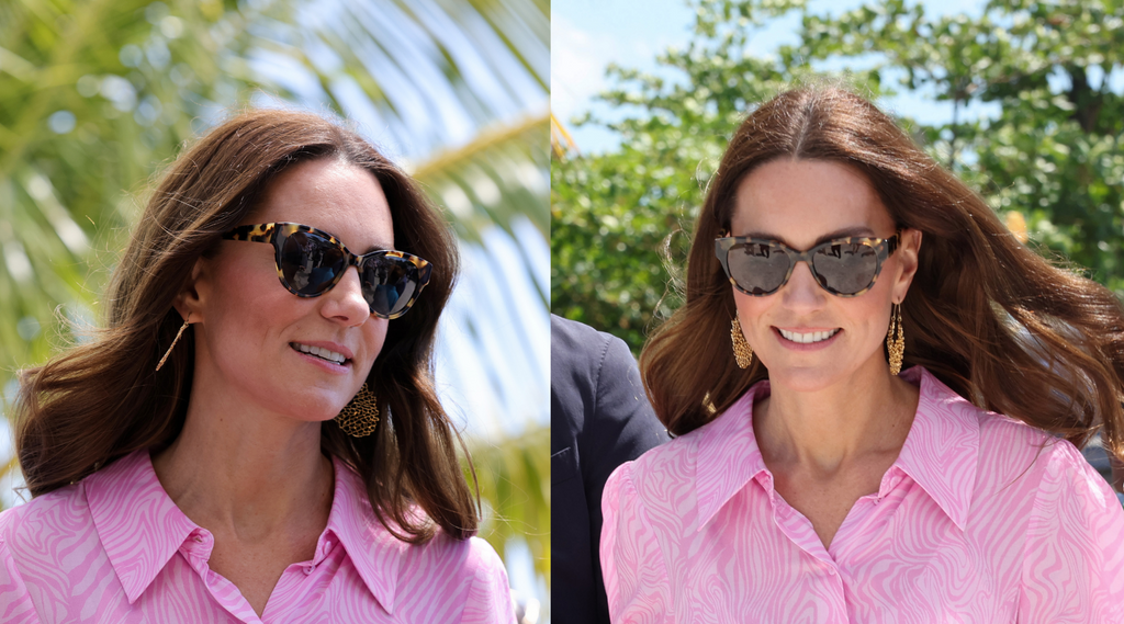 Kate Middleton wearing Finlay Henrietta Light Tortoise Sunglasses