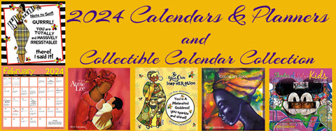 2024 Calendars and Planners, and collectable calendars from years past