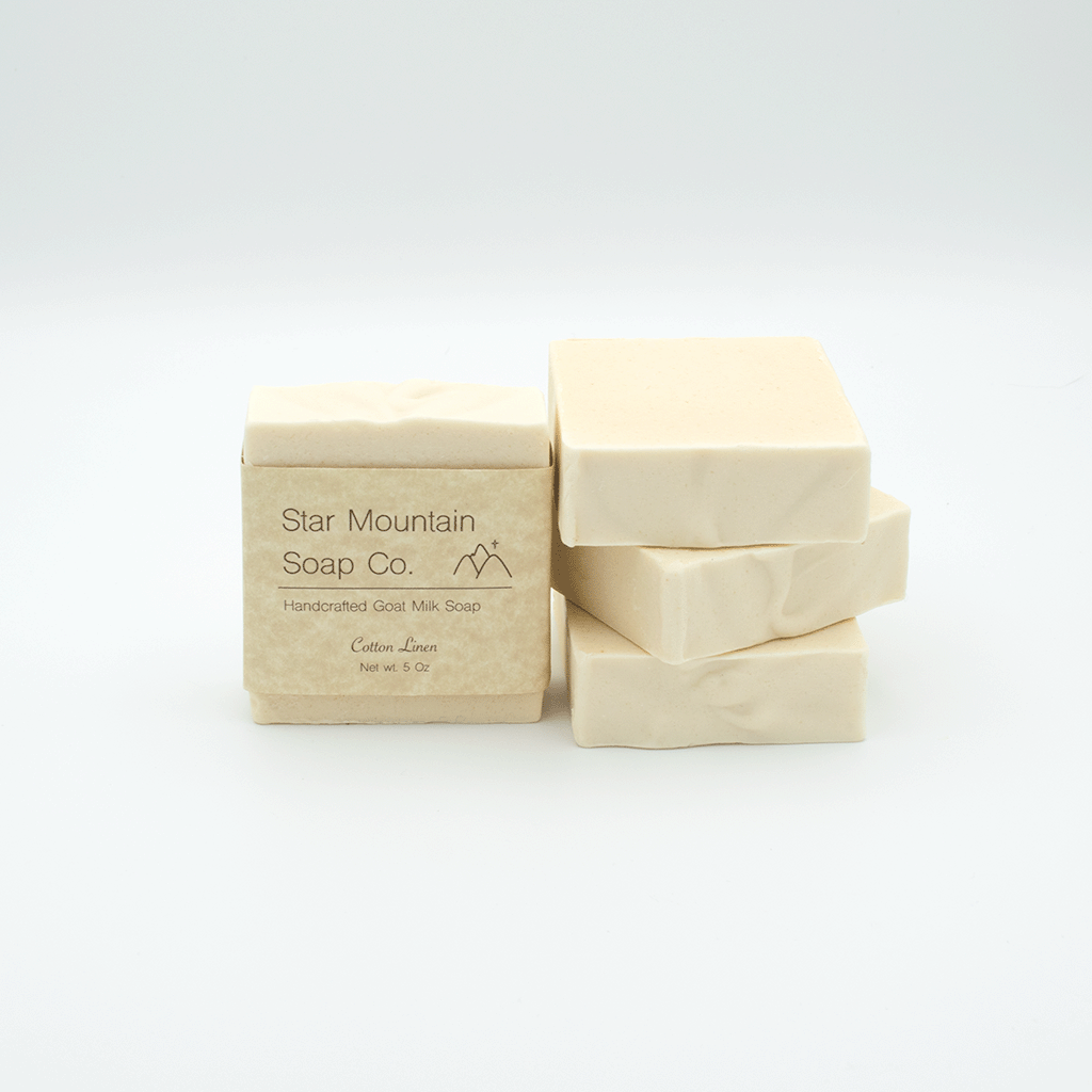 Cotton Linen Goat Milk Soap