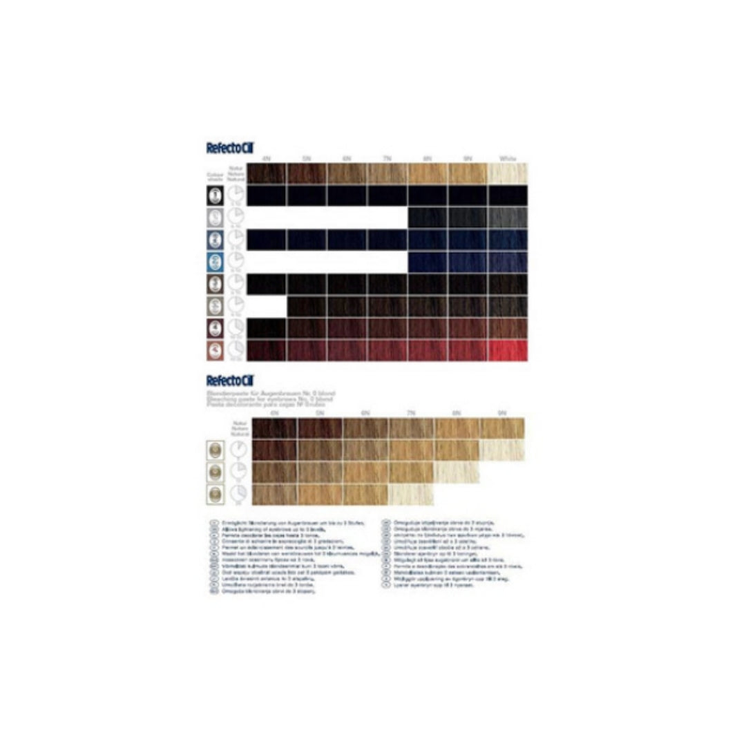 Refectocil Color Chart RC5796 International Beauty Services & Supplies