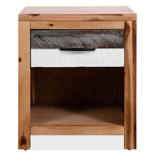 Load image into Gallery viewer, vidaXL 1/2x Solid Acacia Wood Bedside Table Bedroom Nightstand Side End Table