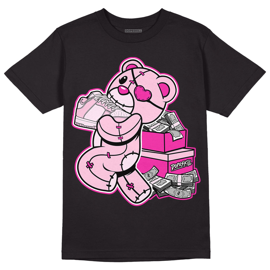 Triple Pink Dunk Low DopeSkill T-Shirt Bear Steals Sneaker Graphic ...