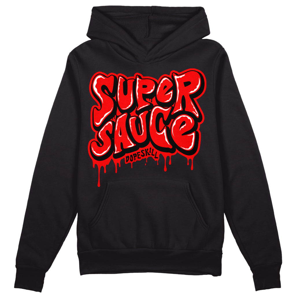 Chile Red 9s DopeSkill Hoodie Sweatshirt Super Sauce Graphic – DOPESKILL®