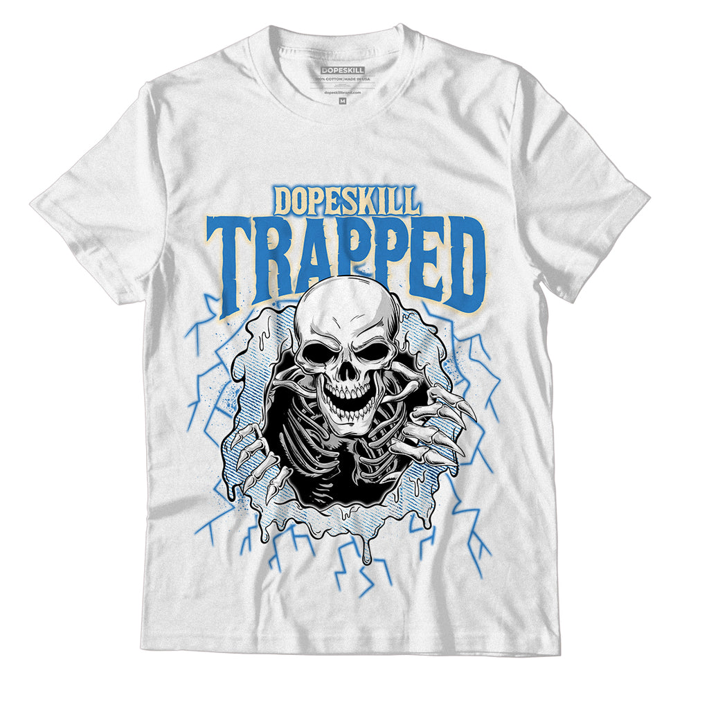 Jordan 6 Acid Wash Denim DopeSkill T-Shirt Trapped Halloween Graphic ...