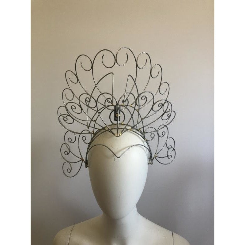 Headdress Wire Frame - Curves and Swirls - BrazilCarnivalShop