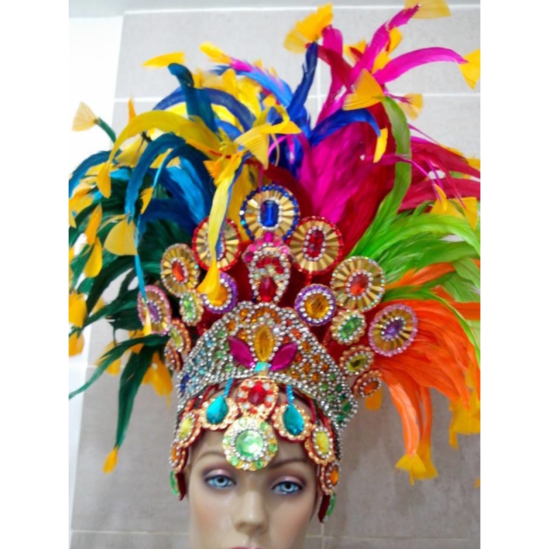 Brazilian Carnival Headdress - Cowley Road Works