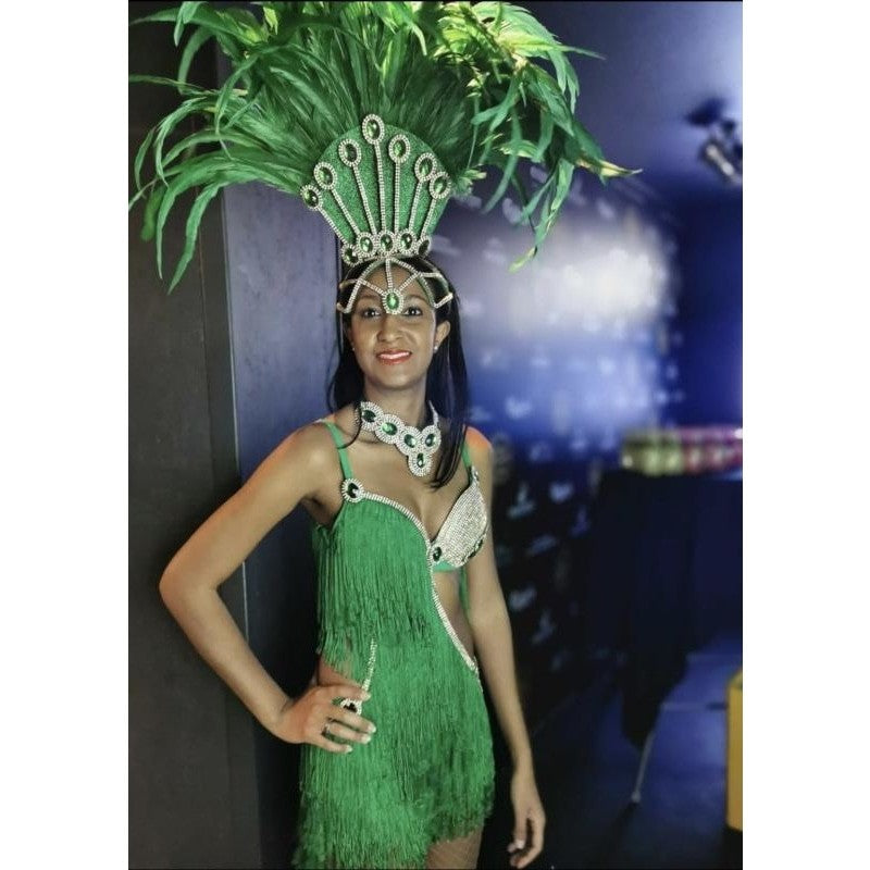 Intense Sparkle Passista Samba Show Dress freeshipping - BrazilCarnivalShop
