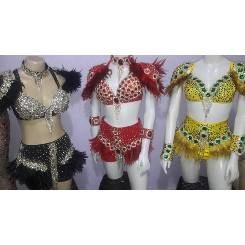 Passista de Ouro Samba no Pé Fringes Dress Corset freeshipping -  BrazilCarnivalShop