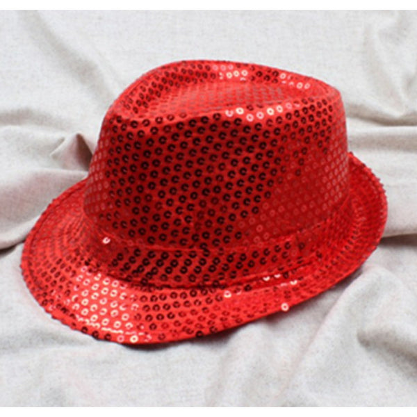 Fedora Sequined Adult Samba Show Hat - Various Colors freeshipping ...