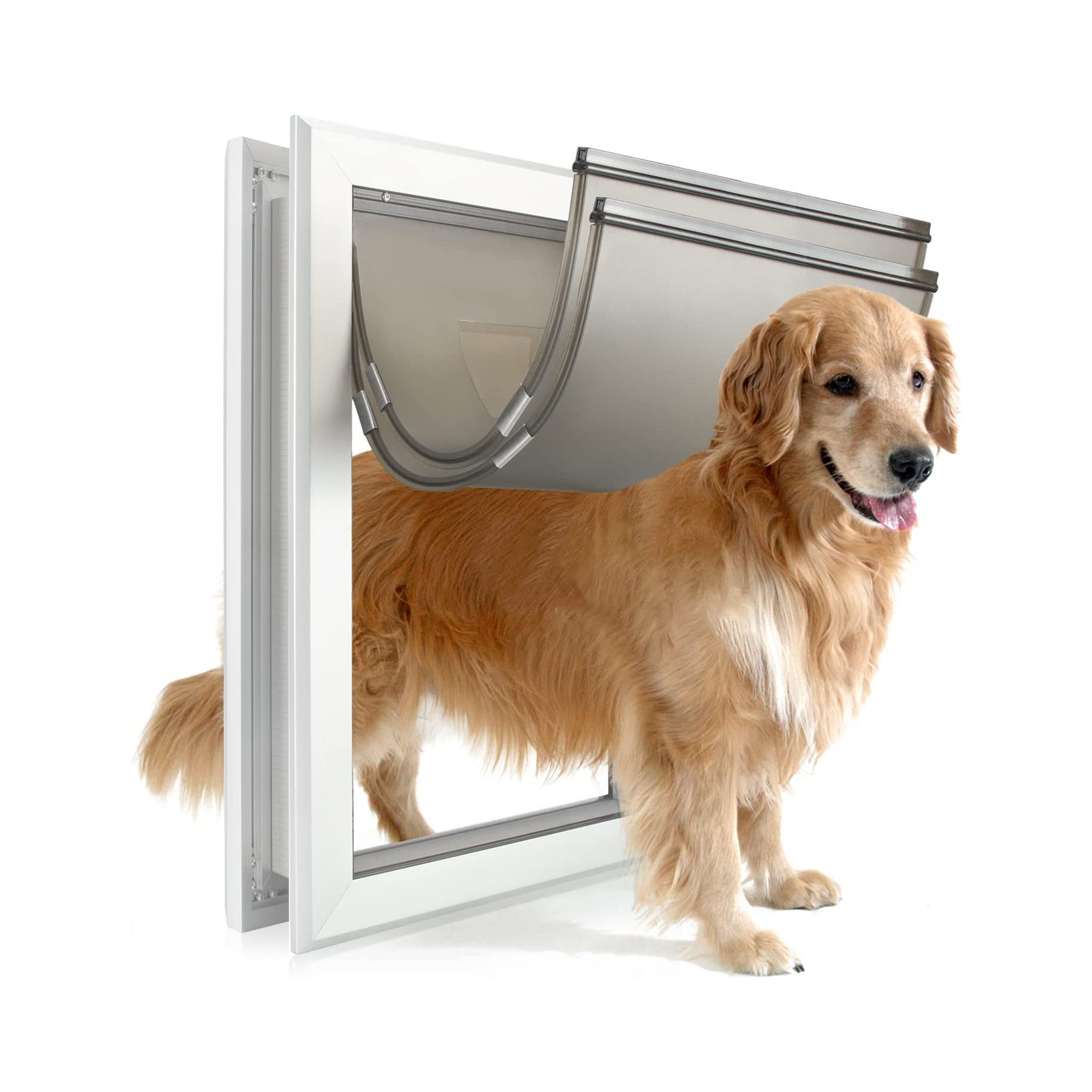 what size dog door do i need for a golden retriever