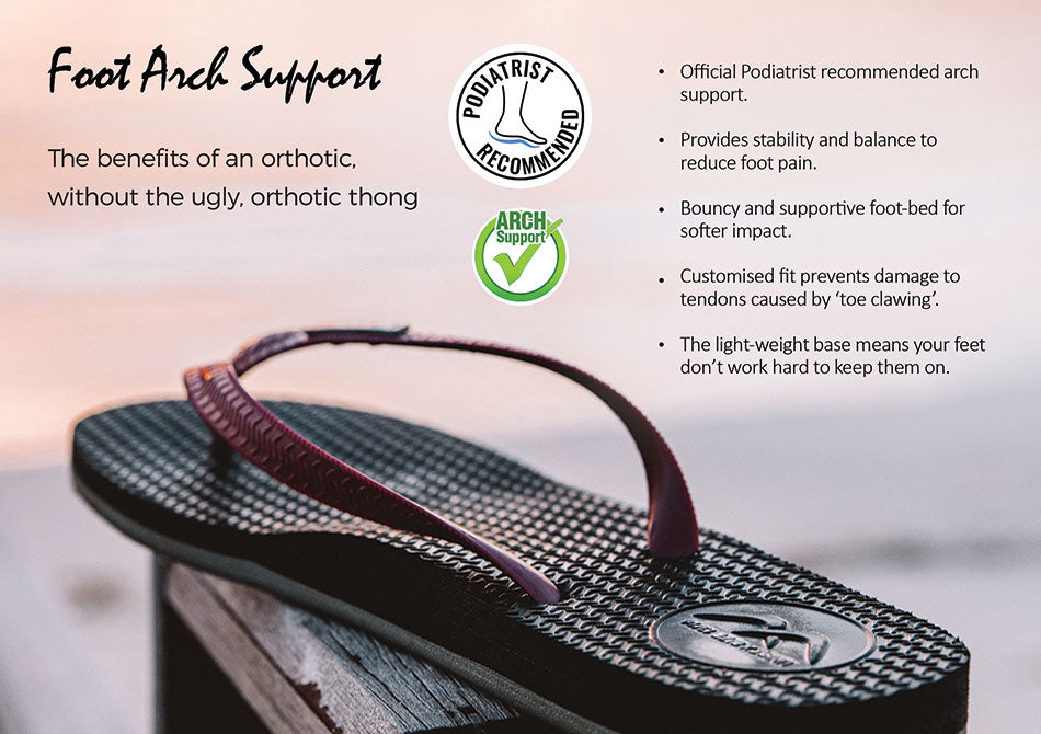 Arch Support Thongs for Foot Health: Benefits Guide