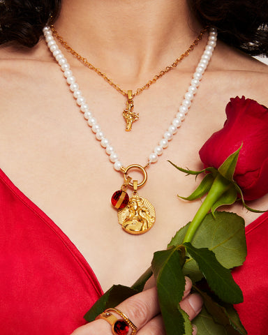 love valentine's necklace