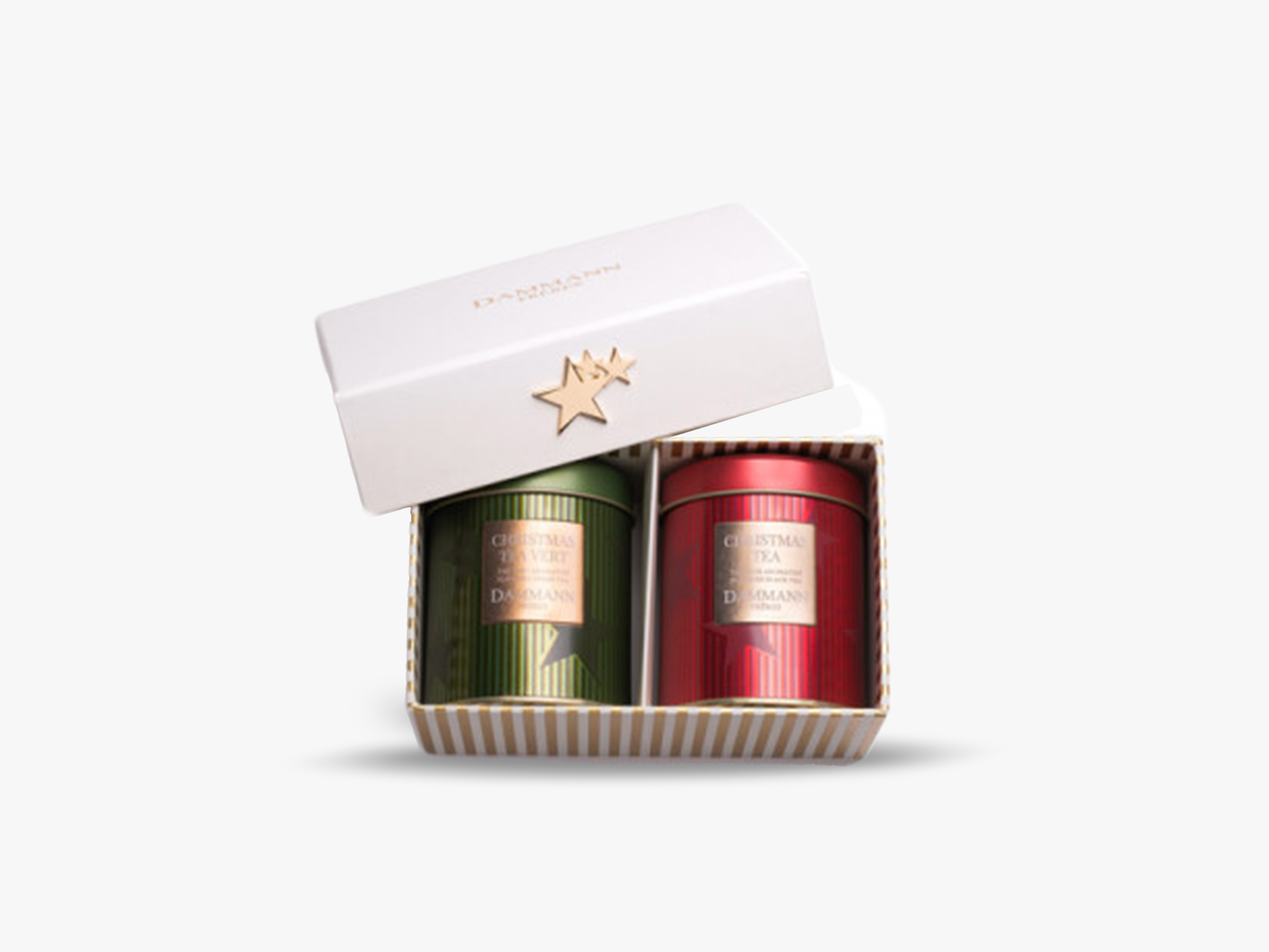 Coffret de thés Noël Christmas : 20 sachets cristal de thés et infusions  aromatisés de Noël - Dammann Frères