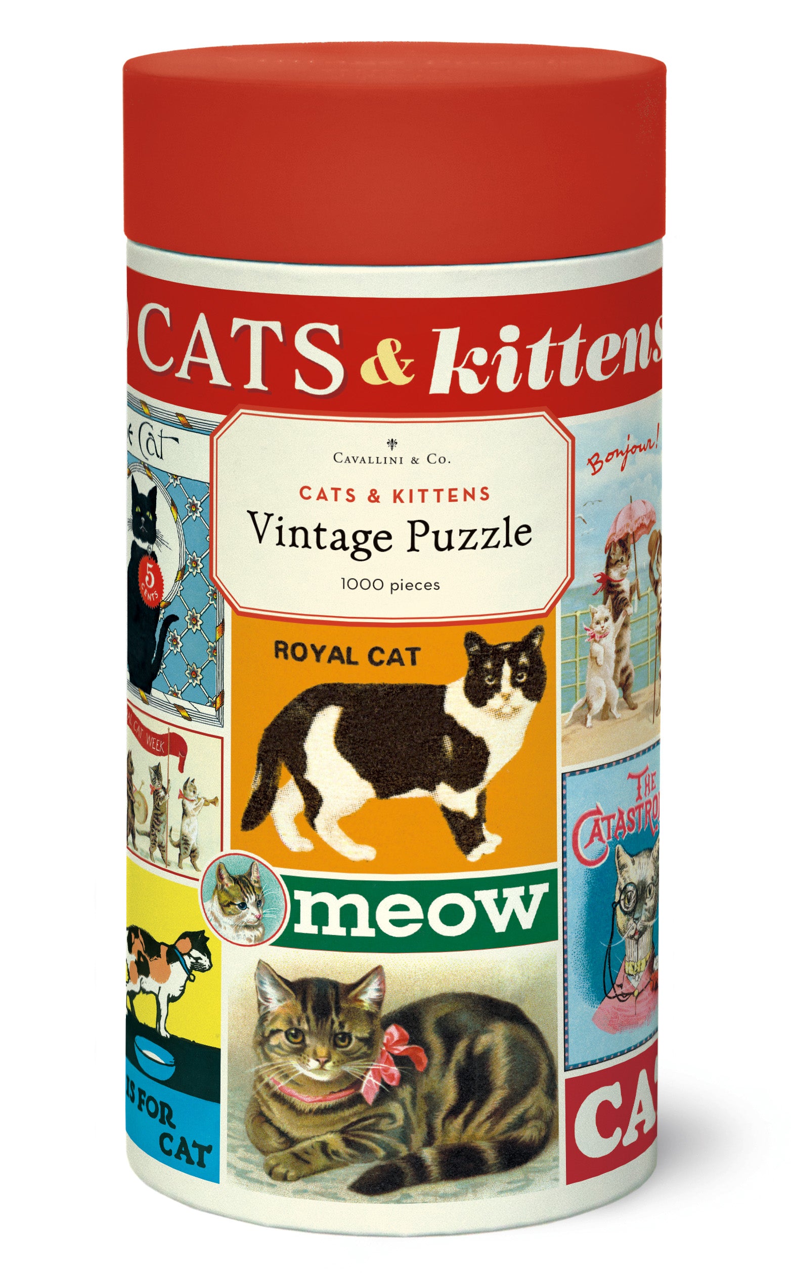 Cavallini - Vintage Puzzle - Cats & Kittens – Soul Paper