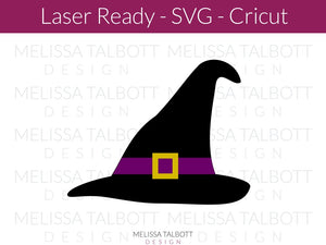 Download Witch Hat Svg Diy Halloween Home Decor Ideas Glowforge Cricut Melissa Talbott