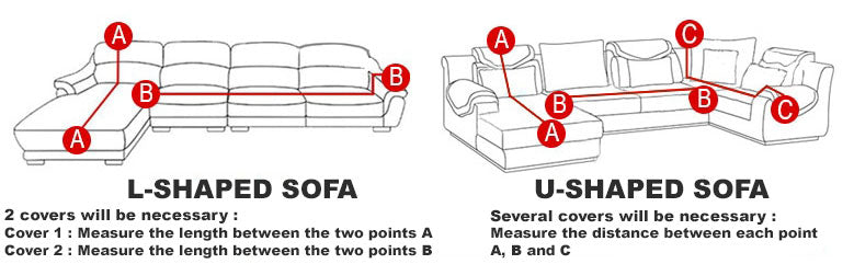 The Sofa Cover Crafter - Size Guide