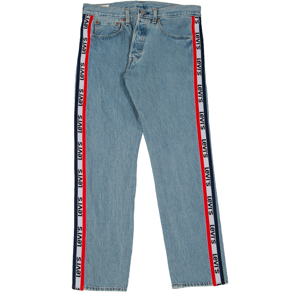 levi's 501 taper sports stripe