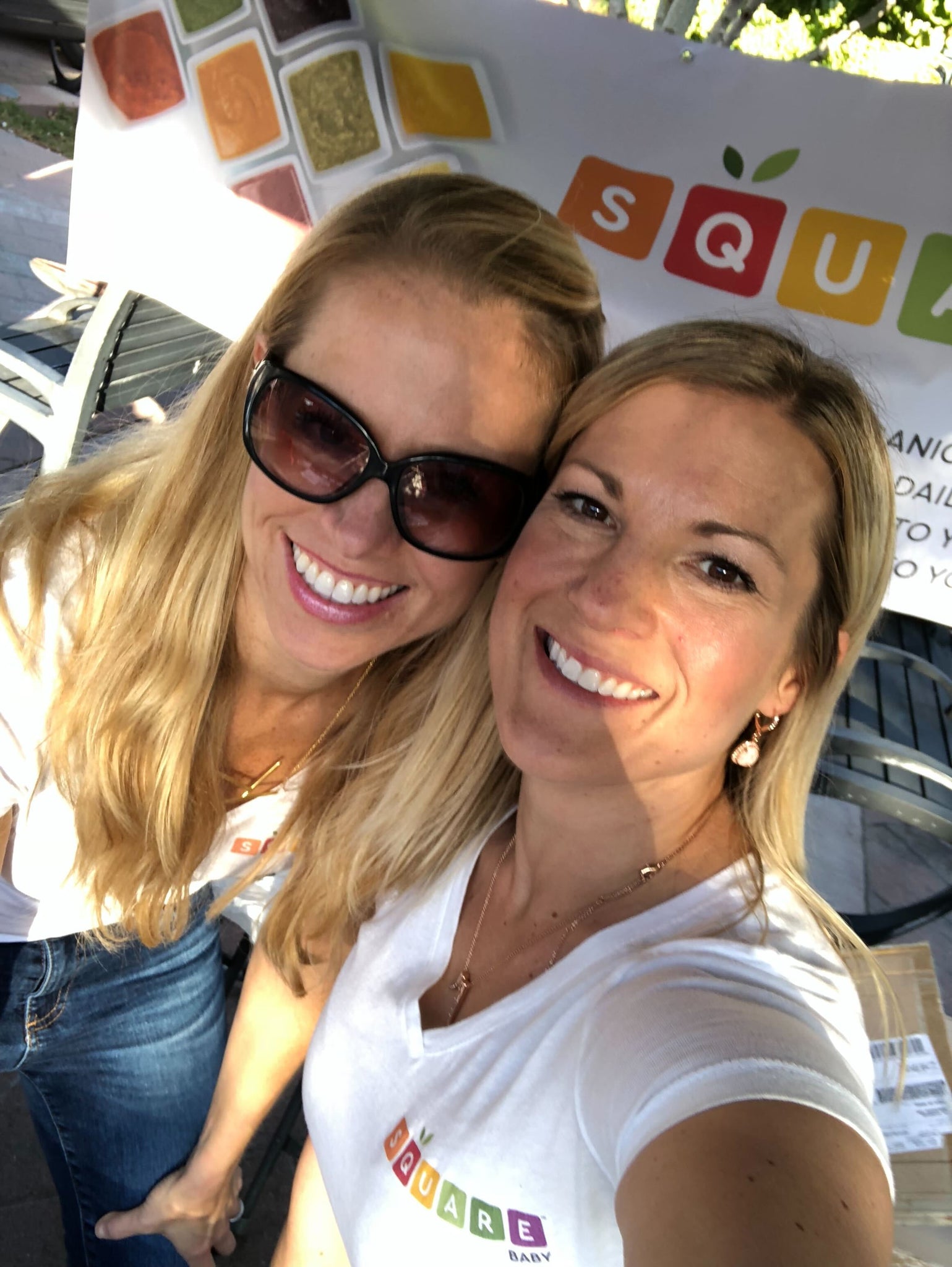 Founders of Square Baby Kendall Glynn and Katie Thomson