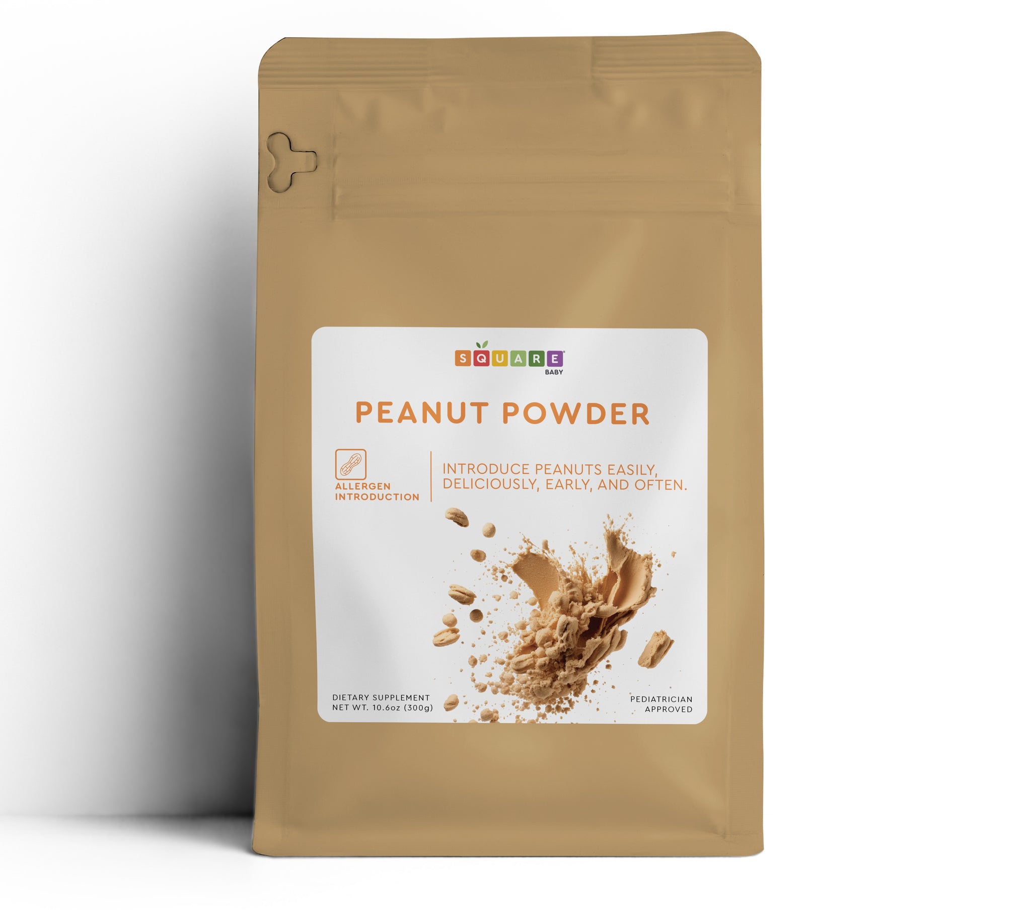 Peanut Powder - Allergen introduction for baby - Square Baby