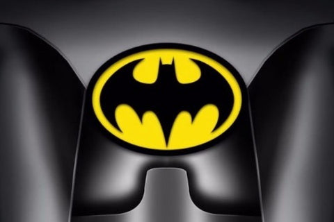 Gelbes Batman-Logo von 1992