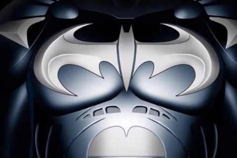 Batman 1997 Logo-Anzug Endgültige Ausgabe