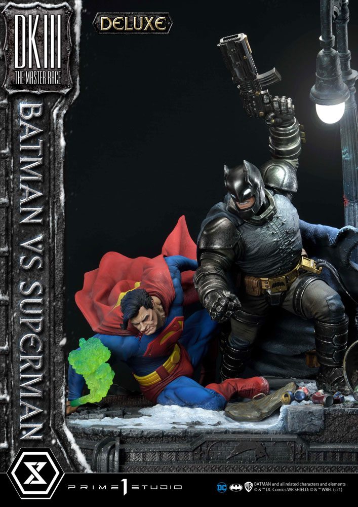 DC Comics Statue Batman Vs. Superman (The Dark Knight Returns) Deluxe –  