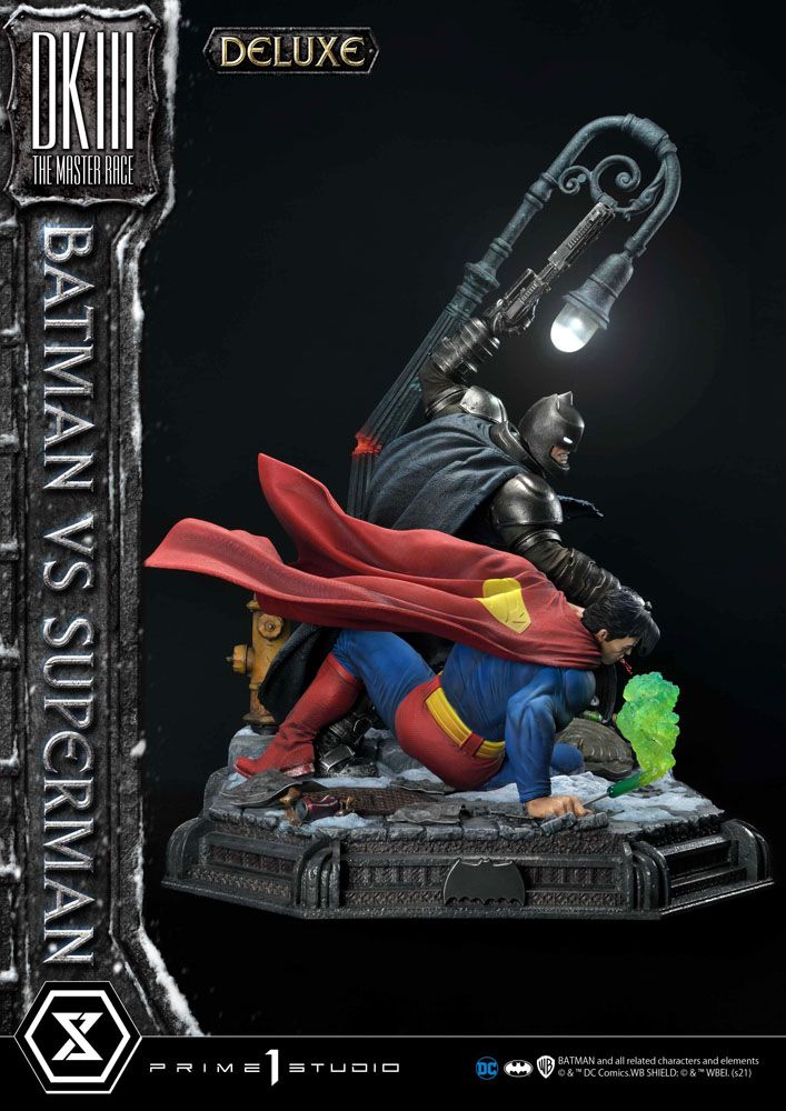 DC Comics Statue Batman Vs. Superman (The Dark Knight Returns) Deluxe –  