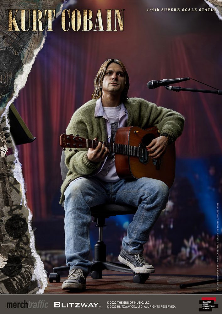 Kurt Cobain Superb Scale Statue 1/4 Unplugged 37 cm – 