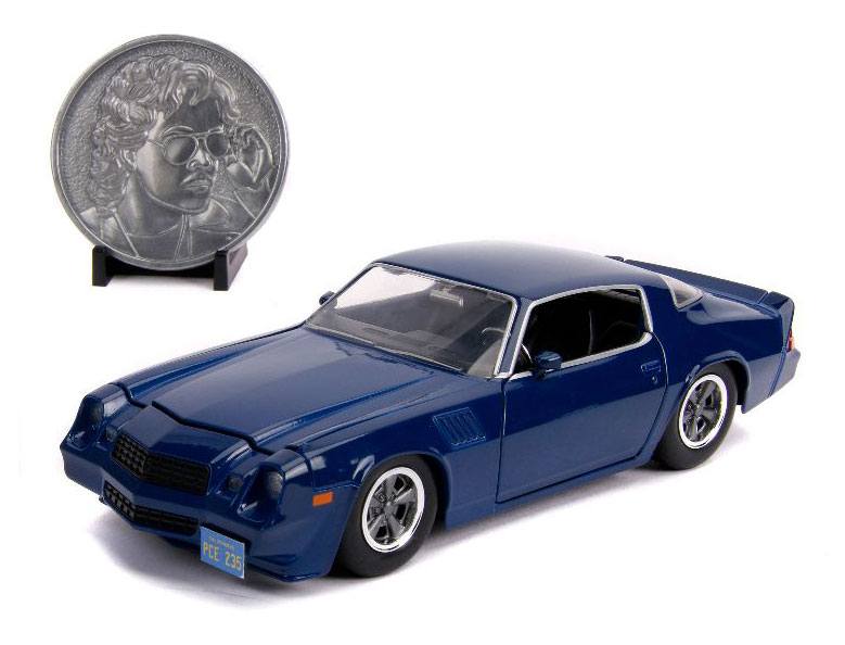 Stranger Things Diecast Model 1/24 Billy's 1979 Chevy Camaro Z28 with –  
