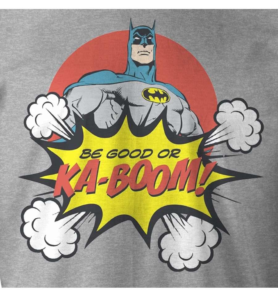 Batman dc comics t-shirt be good or kaboom – 