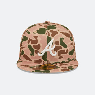 Los Angeles Dodgers Duck Camo 59FIFTY Fitted Hat Org UV / 7 3/4