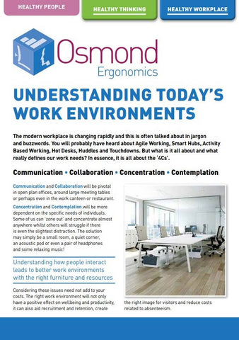 Understanding the Work Environments
