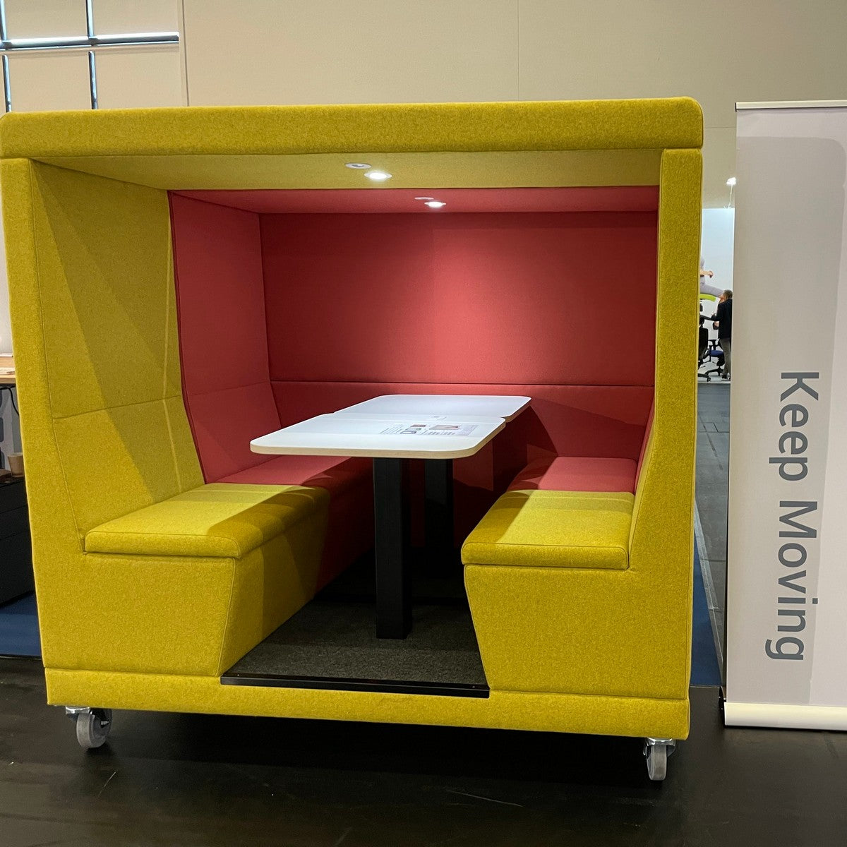 Mobility is key - even for booths