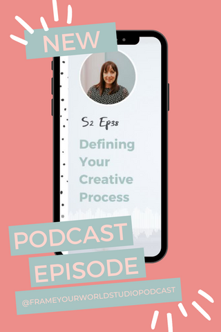 Defining Your Creative Process Podcast Pinterest Pin